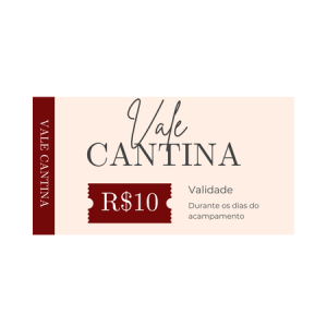 Vale cantina R$10,00